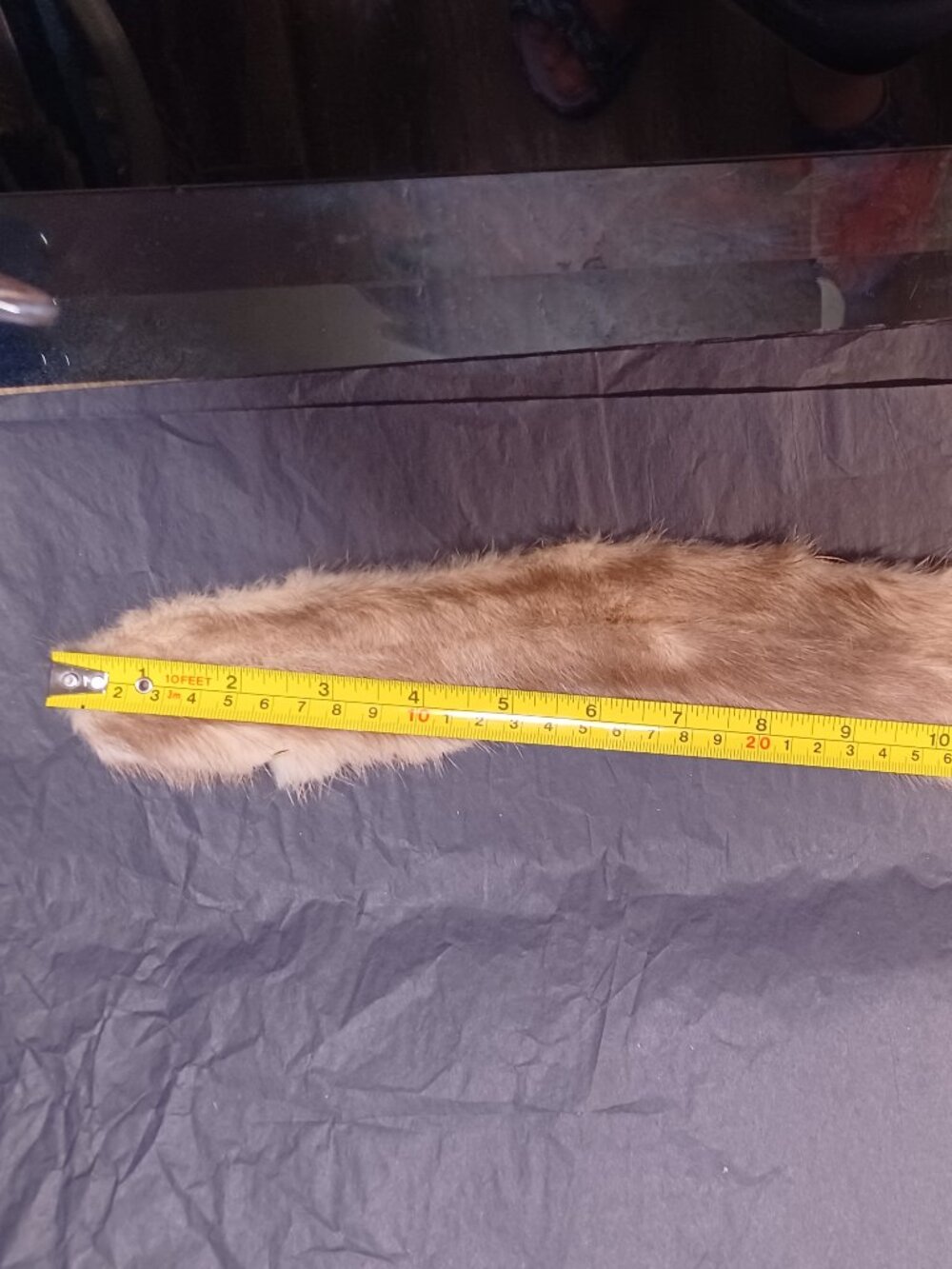 Pieces of Scrap Fur - Mink - Great For Small Projects - Picture 6 of 14